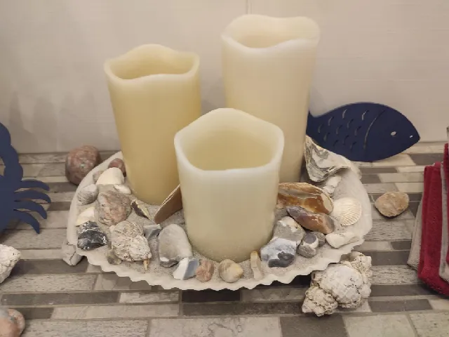 Shell shaped bowl