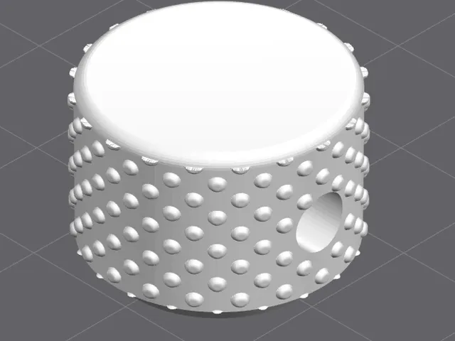 Textured Film Advance Knob (Remix of Analog Film Scan Device)