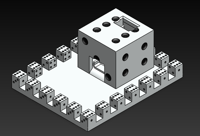 The Classic Cube Dice Tower