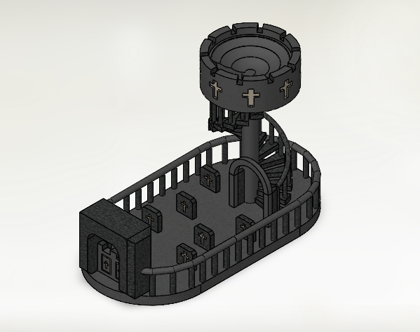 Haunted Dice Tower