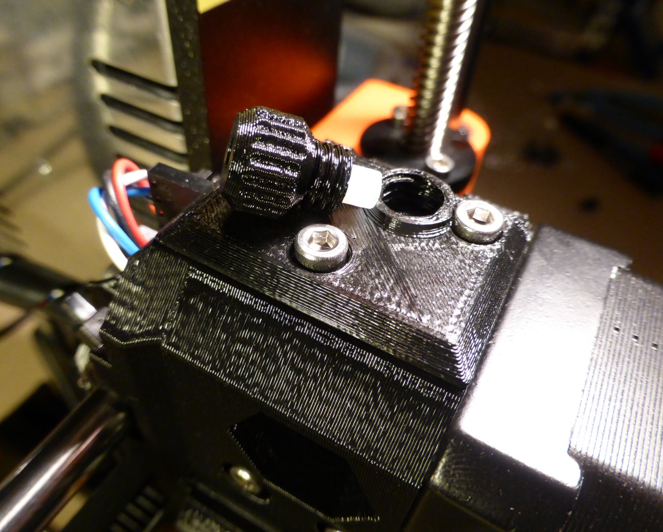 Prusa MK2.5/MK3 Filament Sensor Cover Upgrade by Area51 | Download free STL model | Printables.com