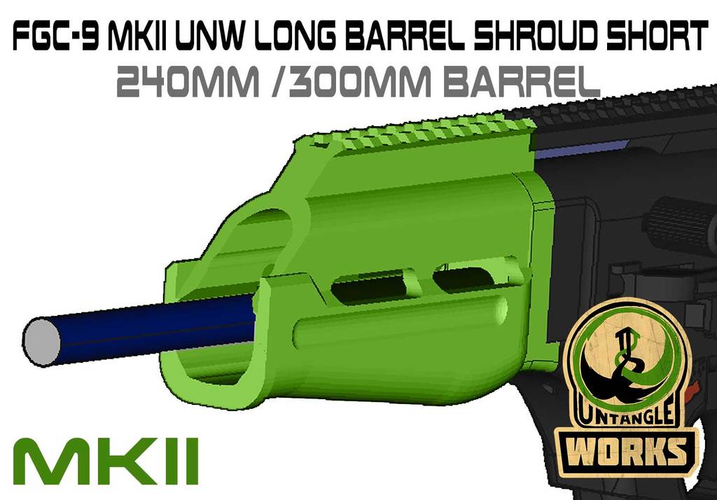 FGC9-MKII UNW LB SHORT SHROUD set