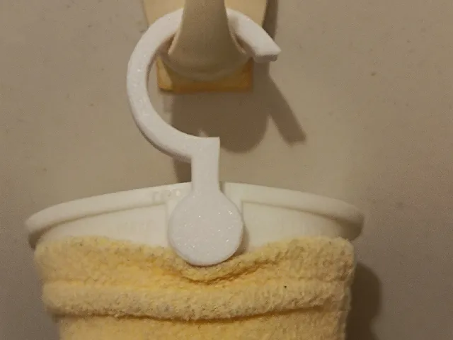 hot-water bottle hook - Haken für Wärmflasche