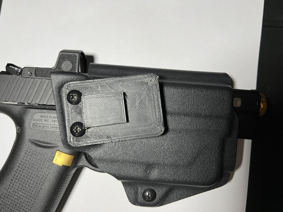 Wheelchair Gun Holster Clip with Dovetail Insert by Jay Download free