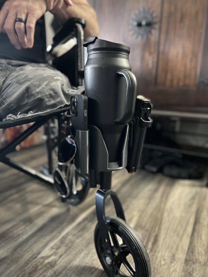 Wheelchair Gun Holster Clip with Dovetail Insert by Jay | Download free ...