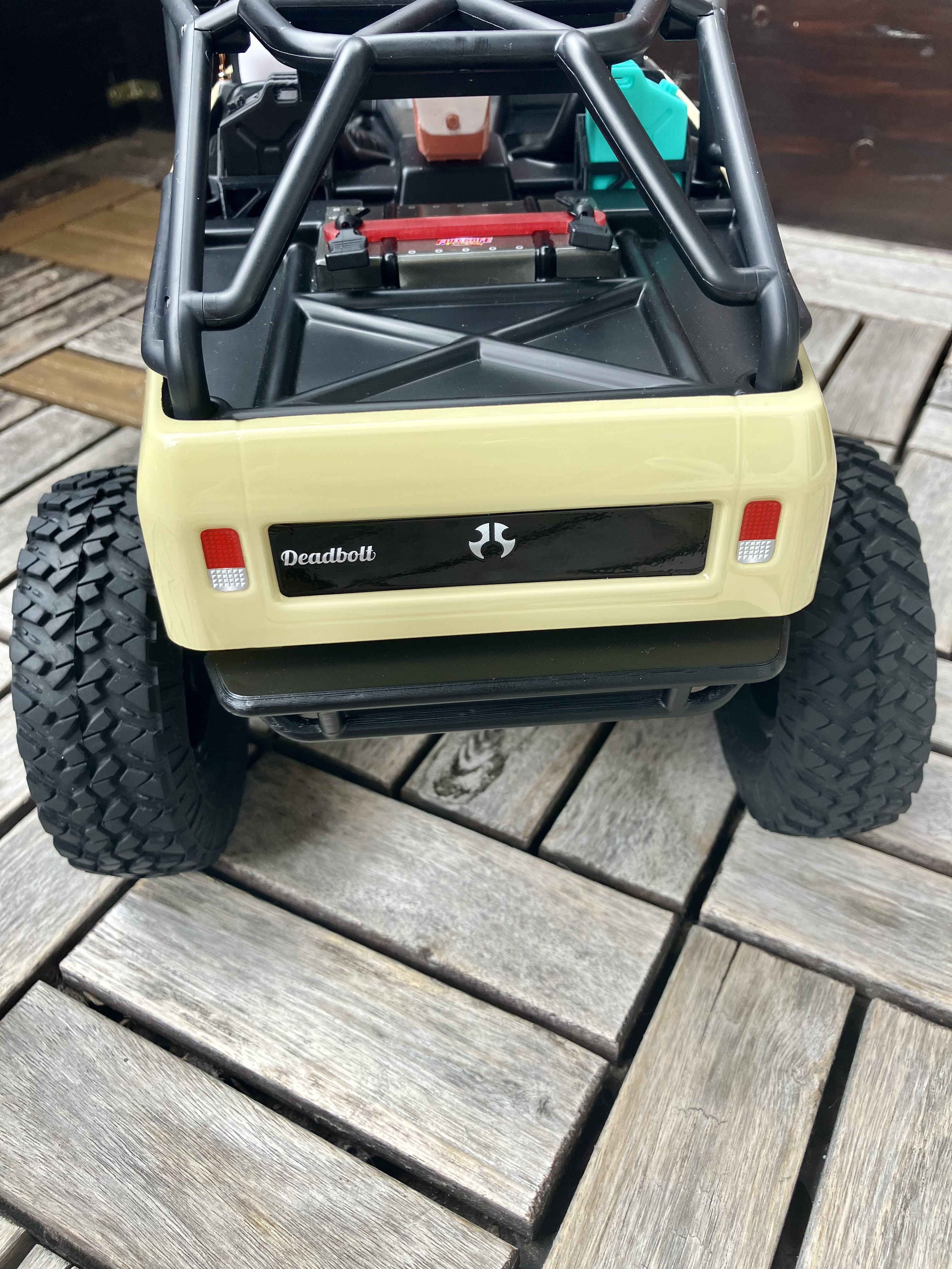 Axial SCX10ii Deadbolt Rear Bumper
