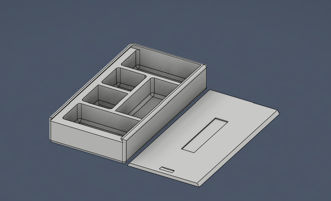 Miniatura 2 do modelo 3D Multipurpose box