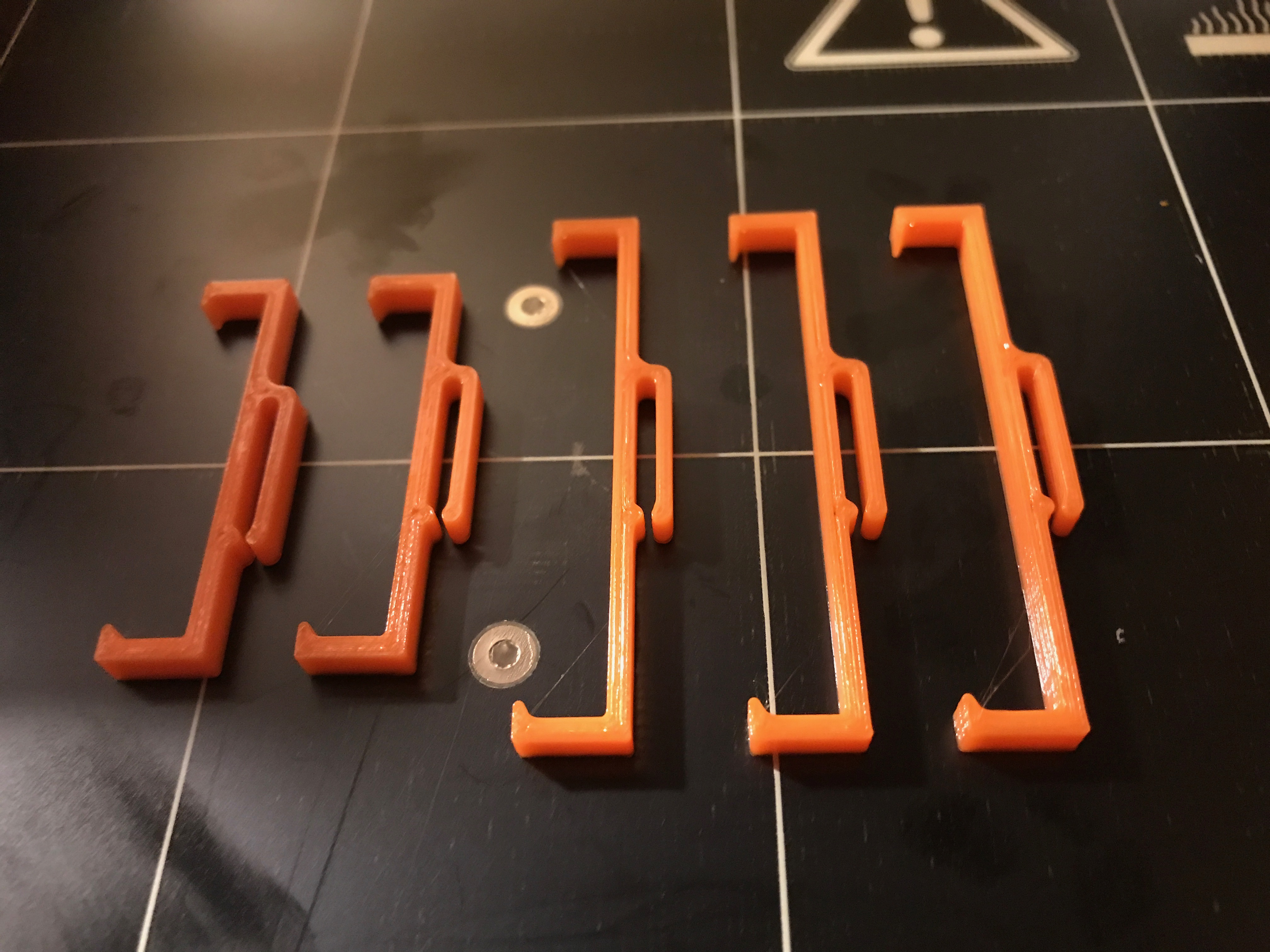 Prusa i3 MK2 LCD Ribbon Clips