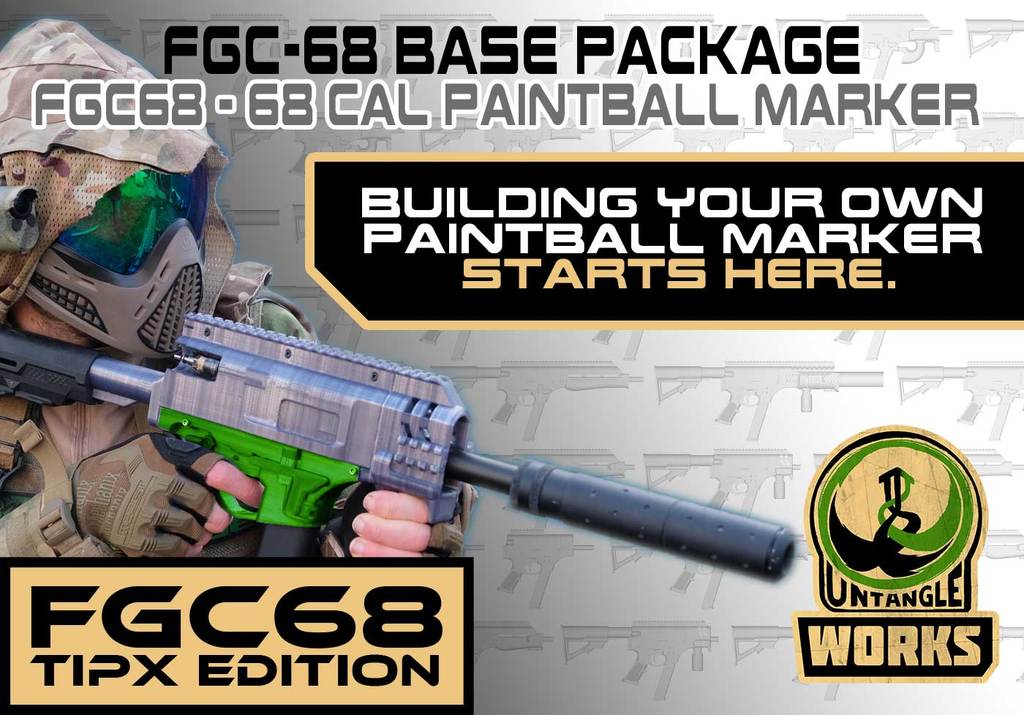 FGC-68 base package / starter set for tipx tcr magfed paintball marker