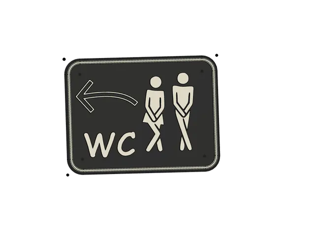 WC plate left or right