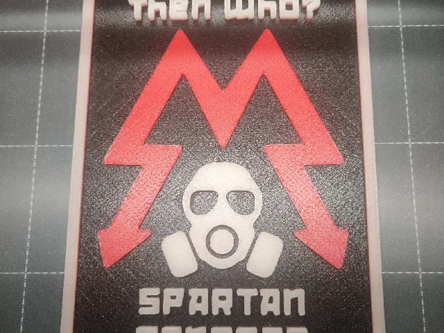 Metro 2033 - Spartan Plaque