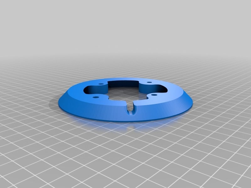 Miniatura 4 do modelo 3D Nest Protect v2 Mount Ring