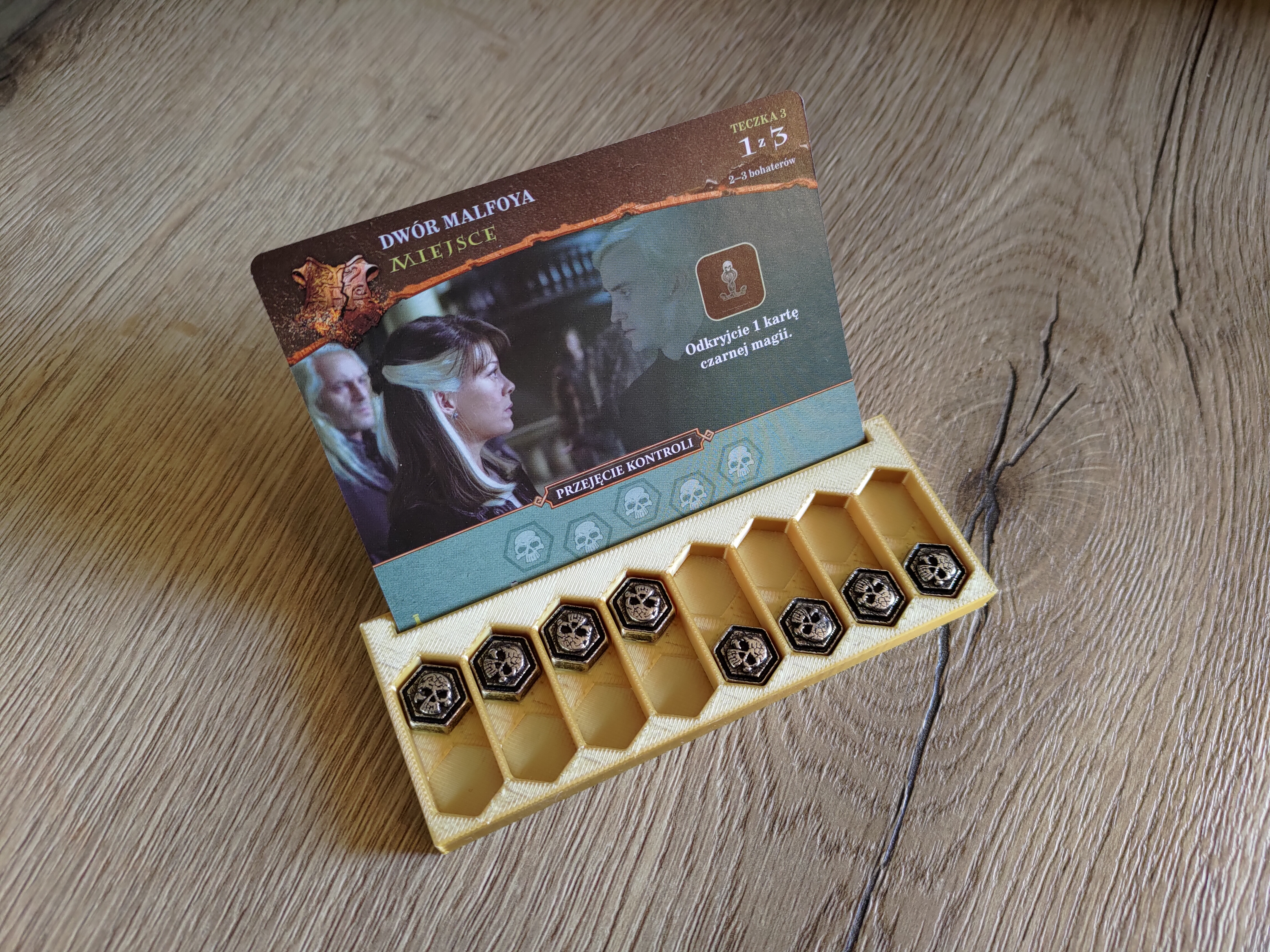Harry Potter: Hogwarts Battle - simpler Location Card Holder