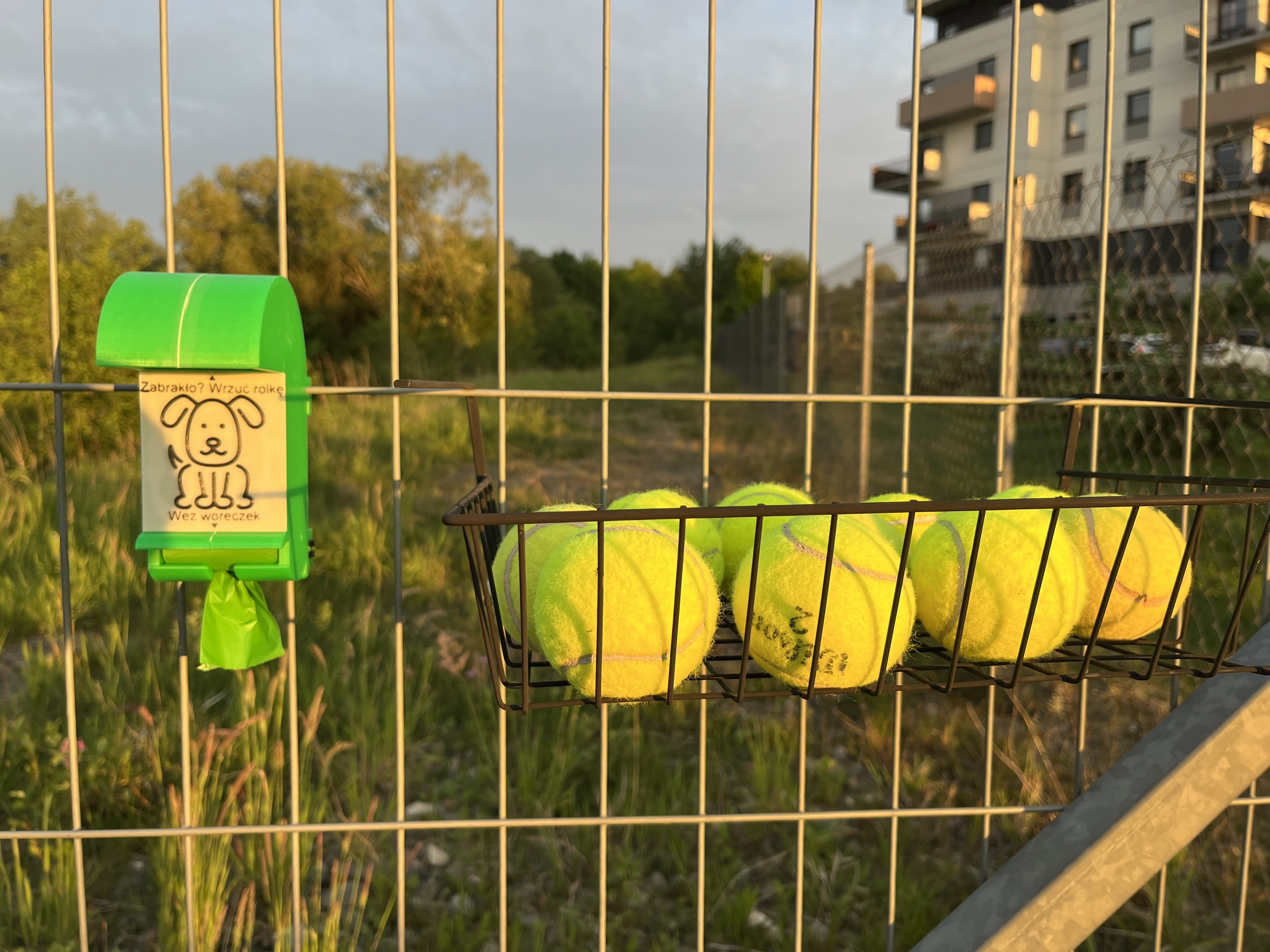 Poop bags holder for your neighborhood