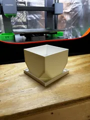 Fanned Modern Planter by coop | Download free STL model | Printables.com