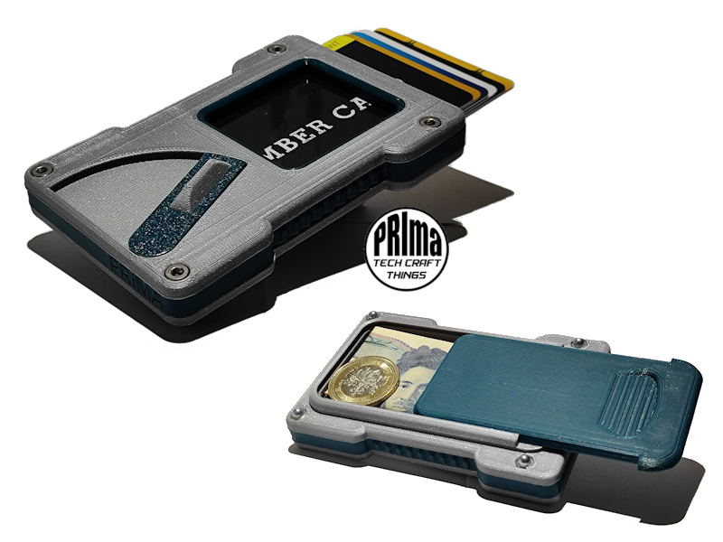 PRIma's rugged EDC Card Wallet 3D model thumbnail