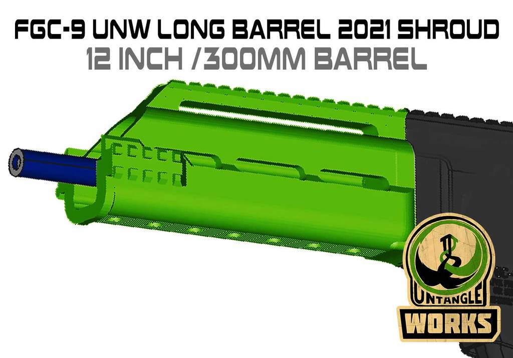 FGC-9 UNW 2021 Long barrel shroud set