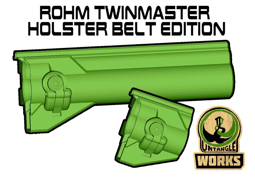 Rohm Twinmaster Holster belt edition