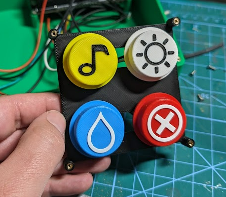 Miniatura 27 do modelo 3D Remote compatible with Lego Duplo Train using ESP32