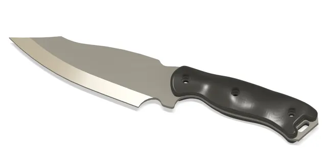 custom knife made to fit KA-BAR Becker BK Knife scales