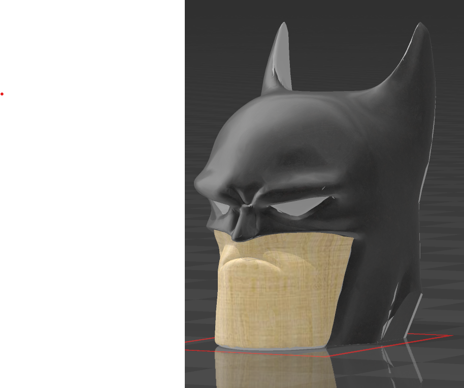 Animated batman Head for Dummy/Lucky 13