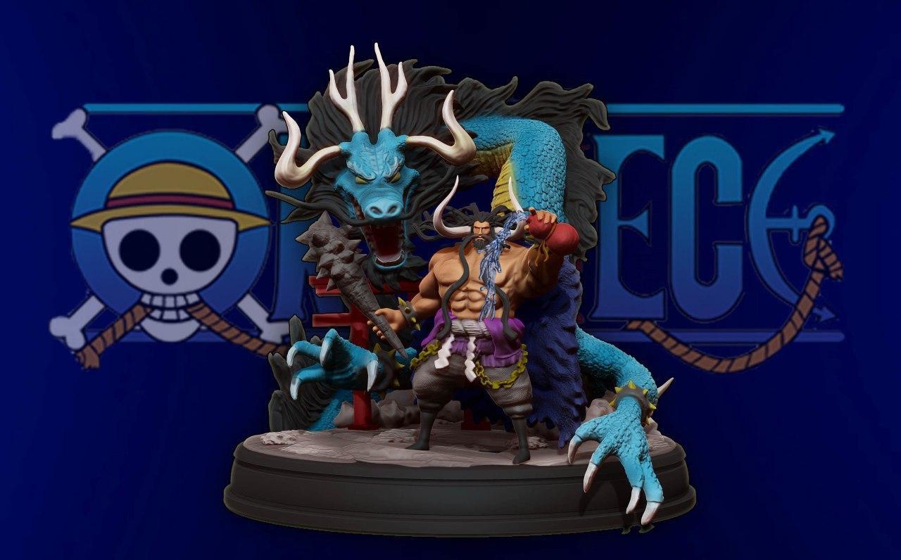 Kaido: Emperor and Dragon - 3D Model