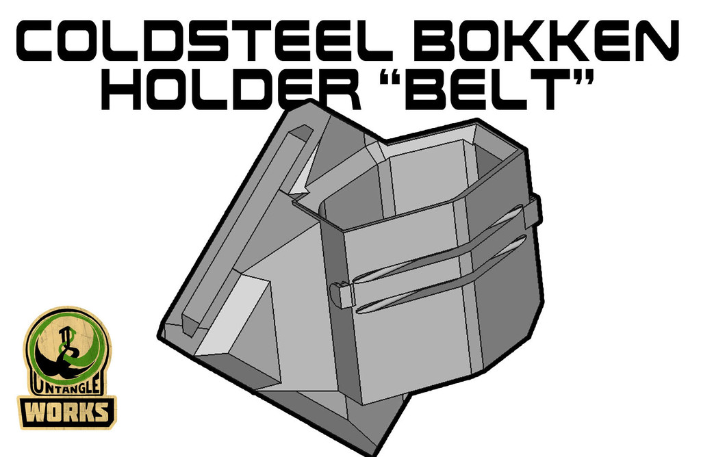 Cold steel Bokken holder belt edition