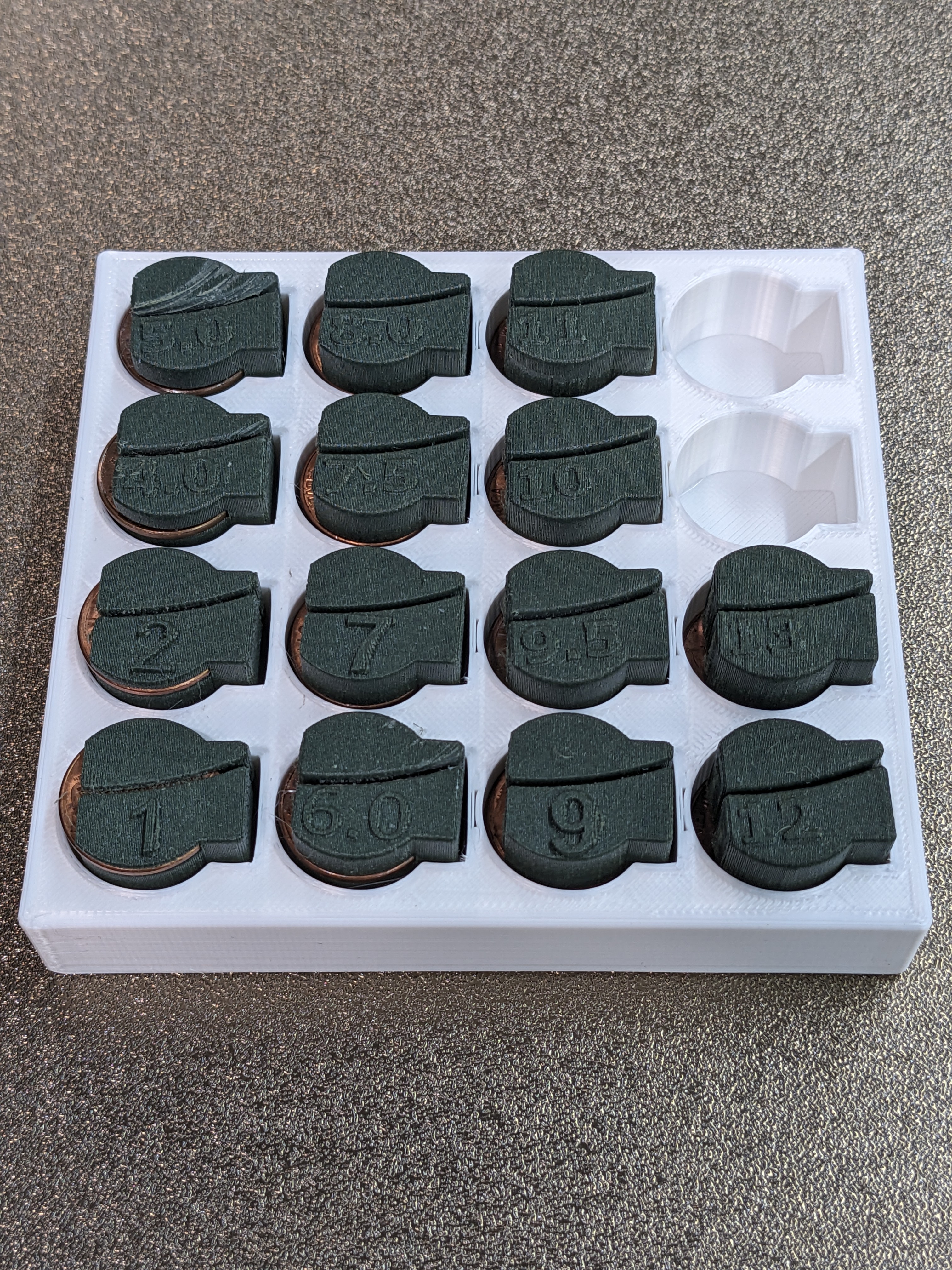 Quick Swap Recreator3D Community Cutter - Cutter Guide Organizer