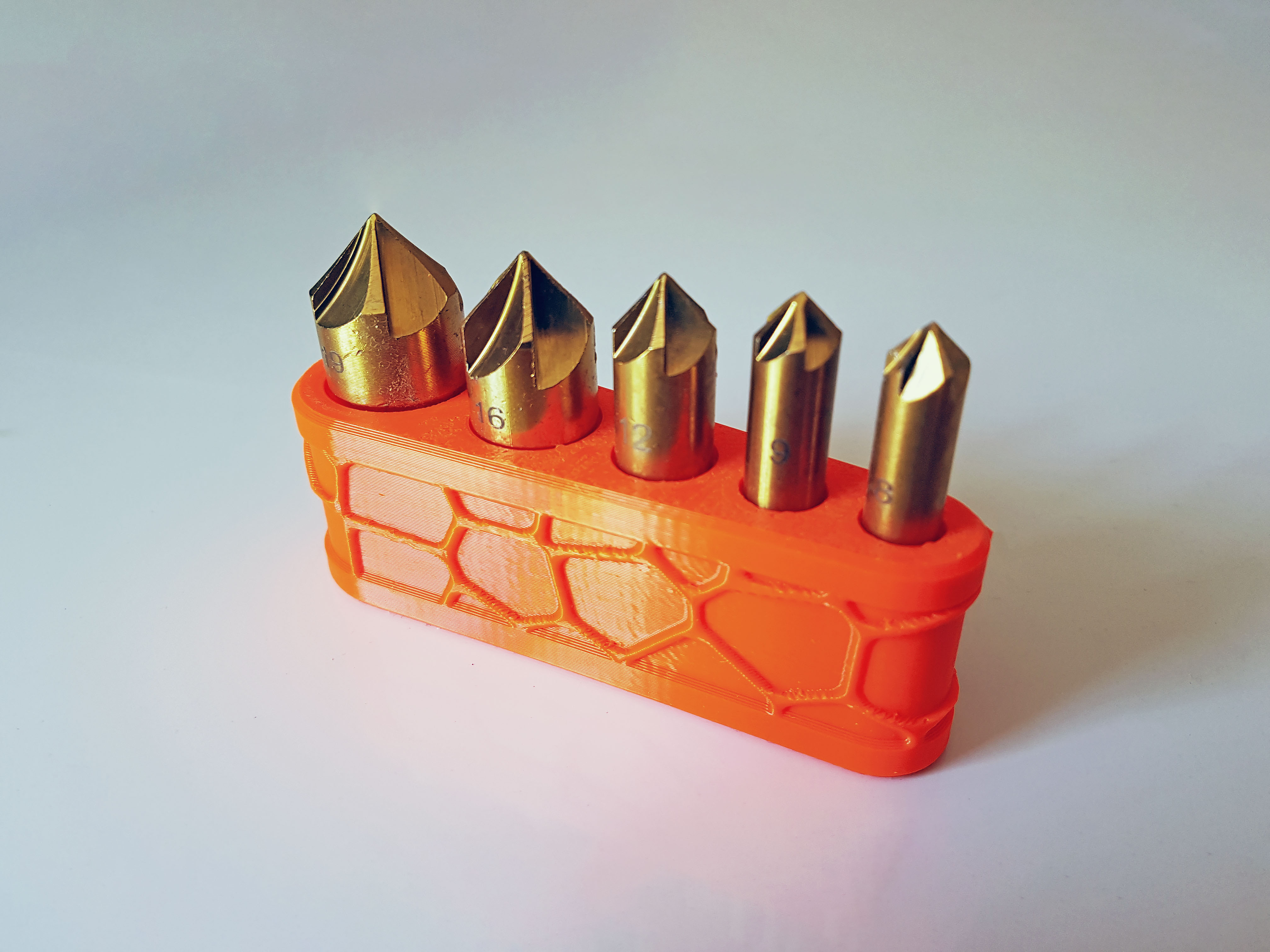Countersink drill bit holder by the3designer download free stl model