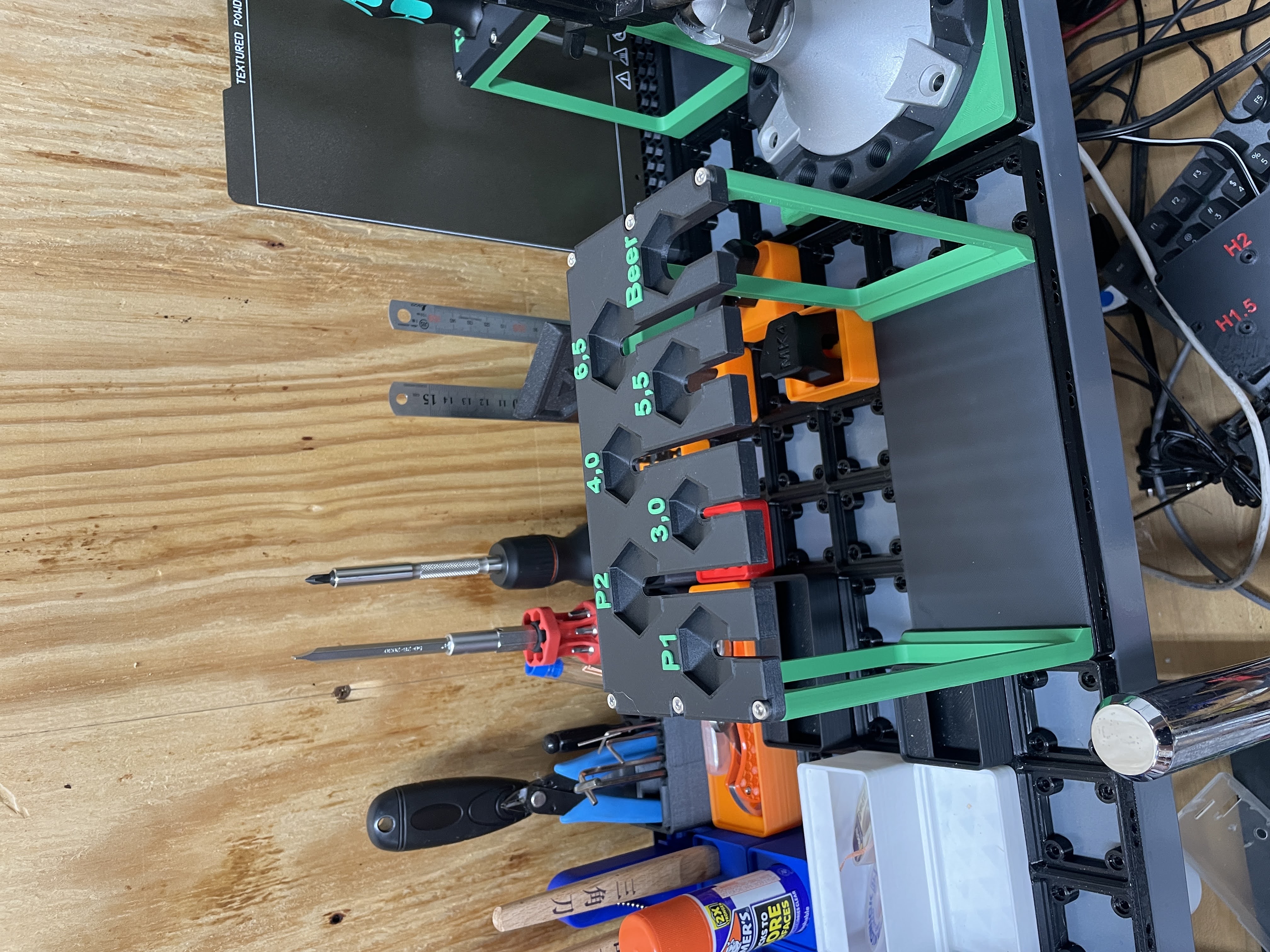 Wera gridfinity screwdriver holder