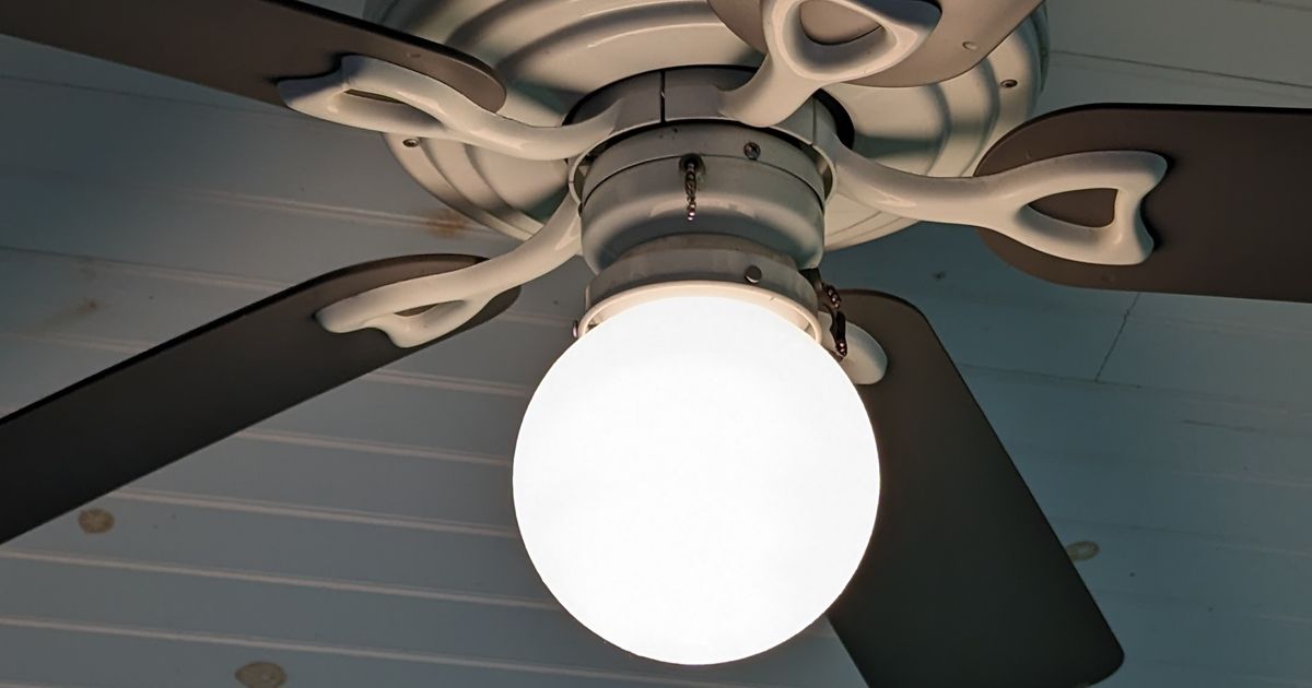 Ceiling Fan Light Globe By Scott711 Download Free Stl Model