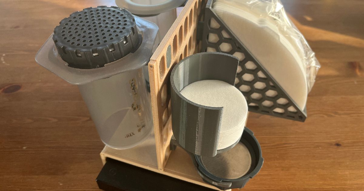 Coffee Accessories Kitchen Stand by Patryk Raniszewski | Download free ...