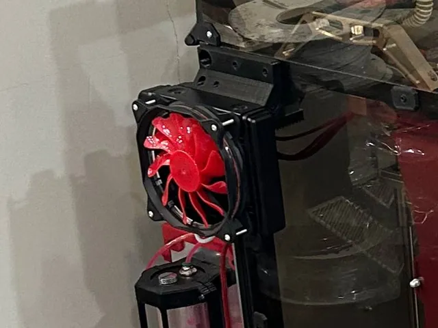 VZBot Pump radiator mount