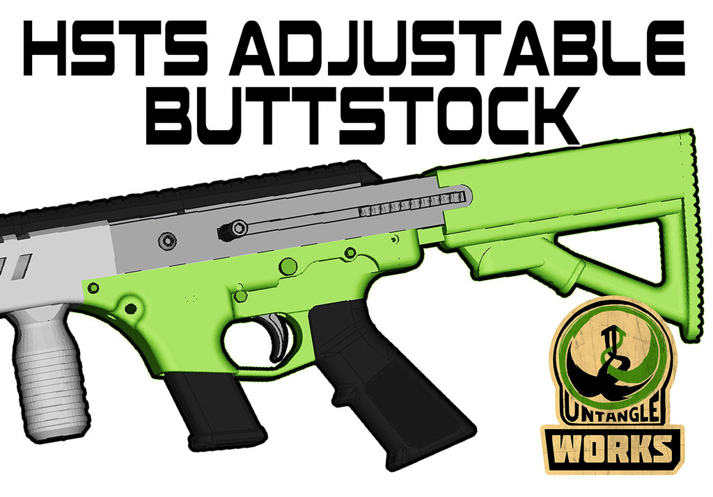 Professor Parabellum's HSTS UNW Adjustable Buttstock  