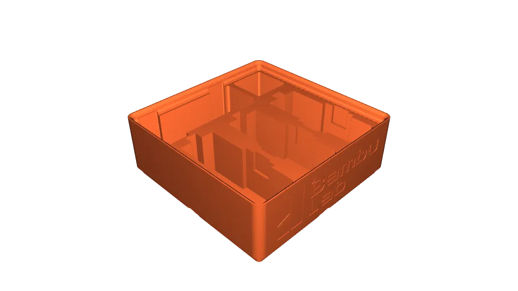 Bambu Lab Nozzle Container (Gridfinity W2xD2xH4) by Tritschi