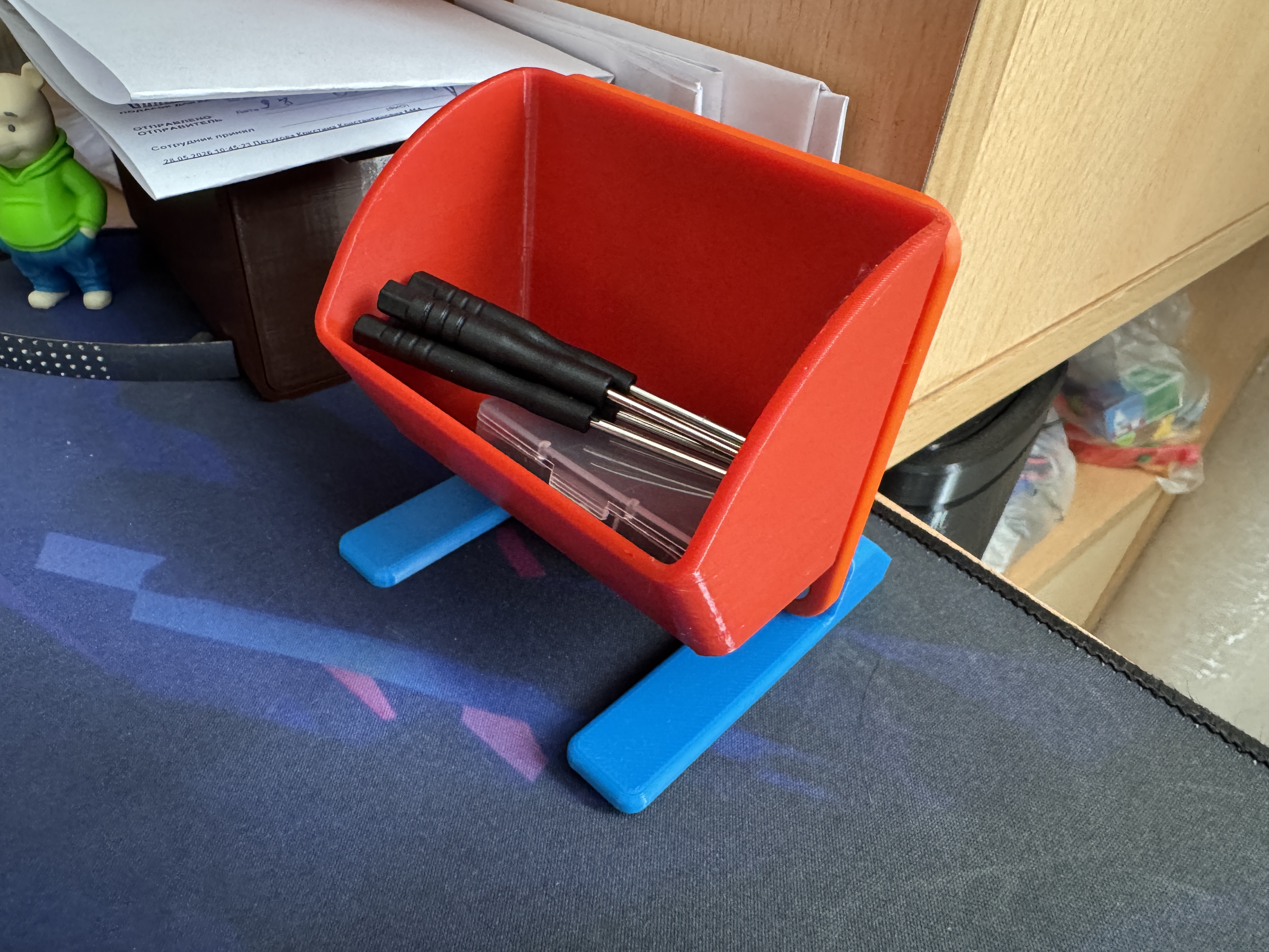 Parametric Skadis Container (Solidworks) — miniatura 2