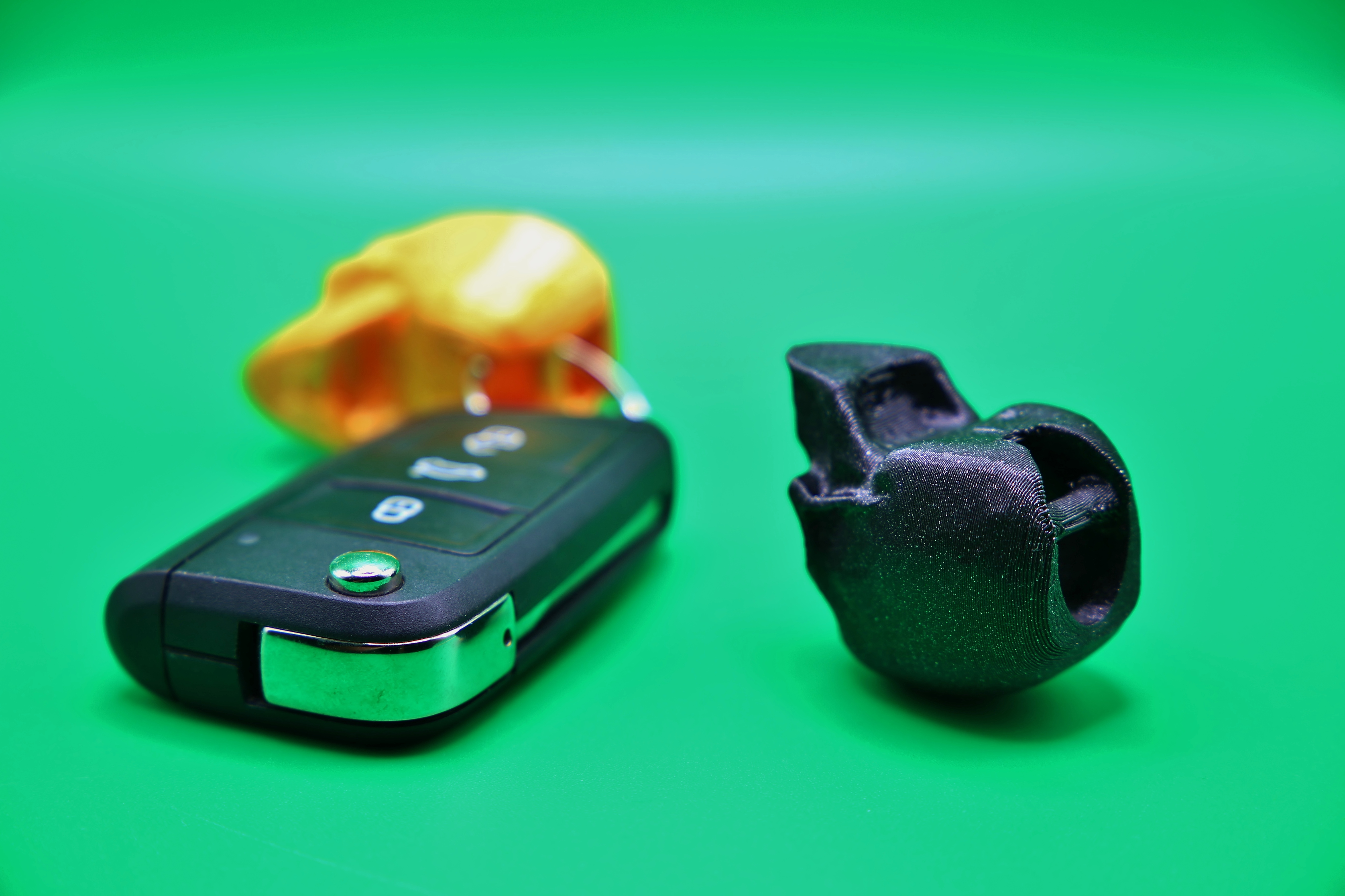 Miniatura 3 do modelo 3D Skull keychain