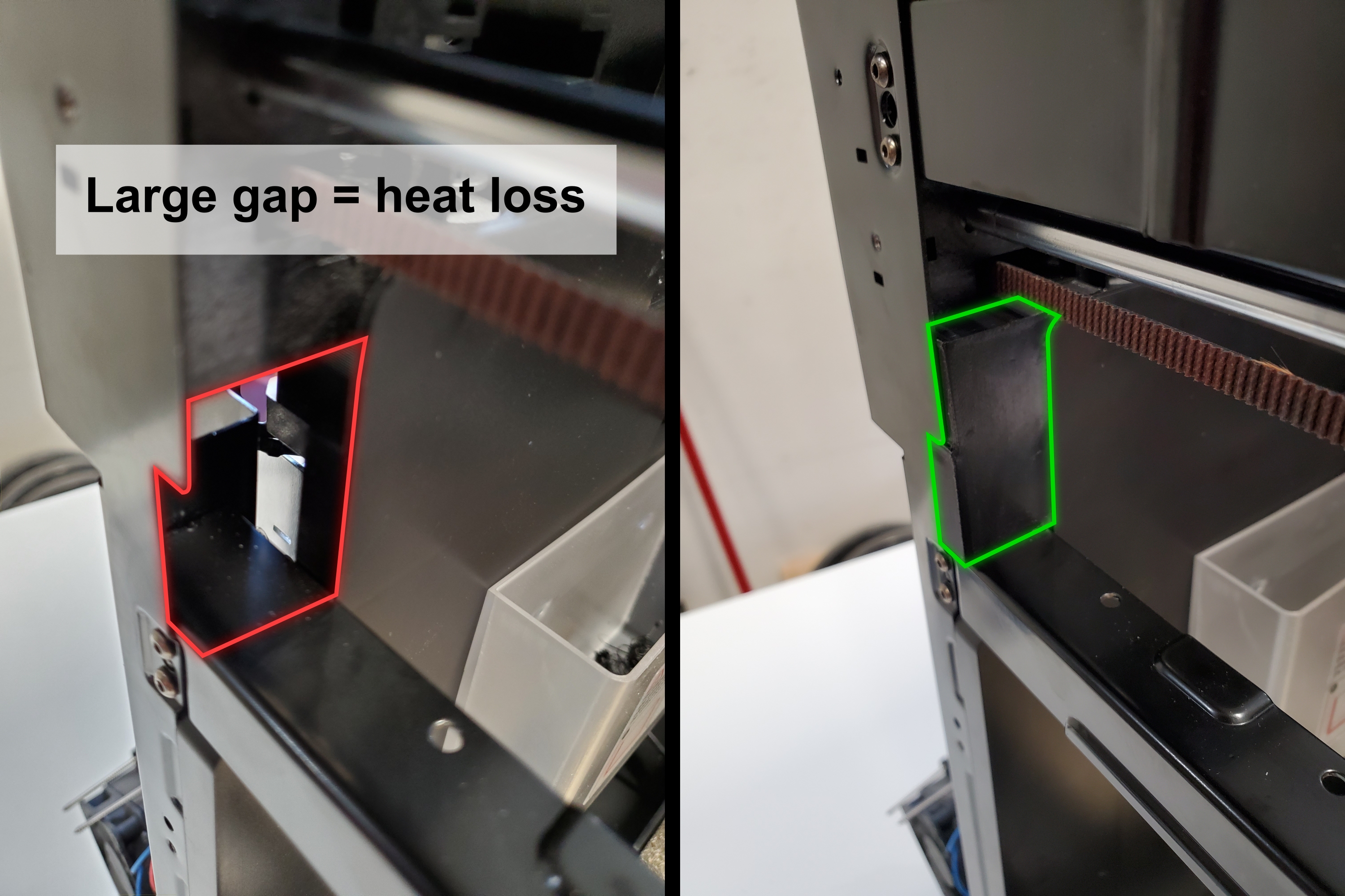 Qidi Q1 Pro Heat Loss Plugs