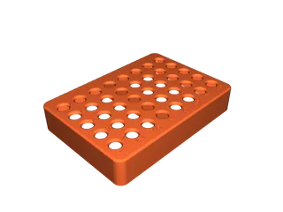 Tube Rack Insert for Pipette Tip Container. by Ian Foulds | Download ...