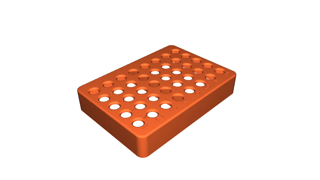 Tube Rack Insert for Pipette Tip Container. by Ian Foulds | Download ...