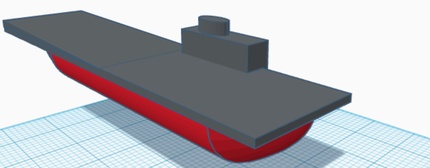 WWII aircraft carrier