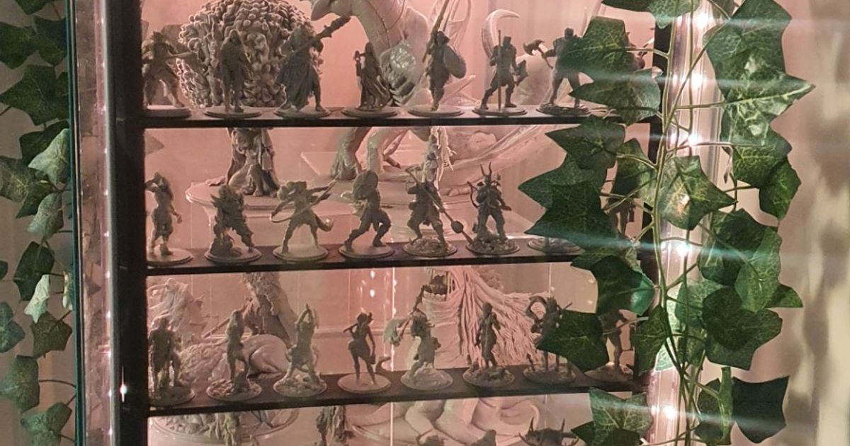 Ikea Detolf Extra Shelves for 30mm and 32mm Based Minis by Arcizo