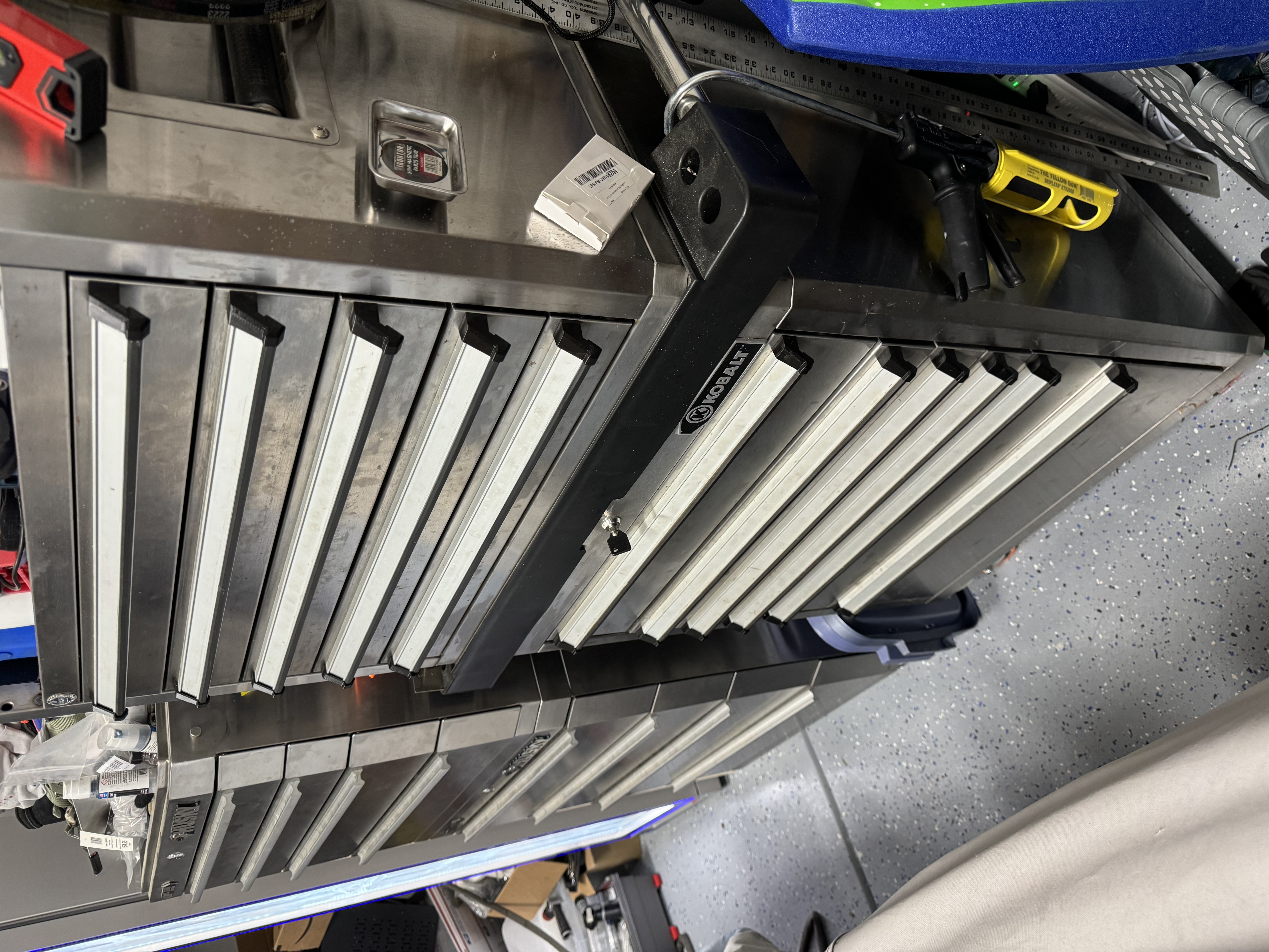 Lowes Kobalt Toolbox Drawer Pull Edge Guard