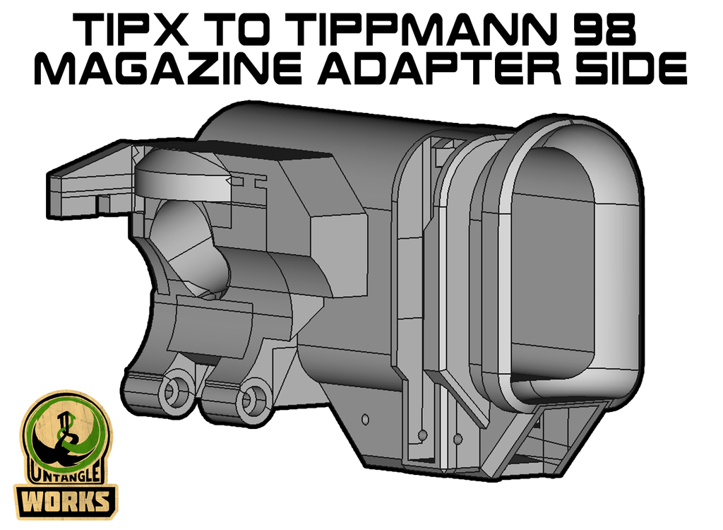 Tippmann TiPX to tippmann 98 Mag Adapter side