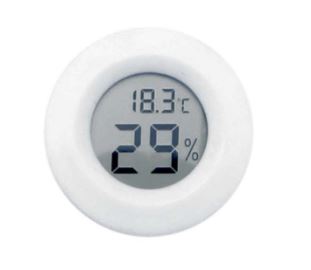 Simple holder for temperature and humidity meter