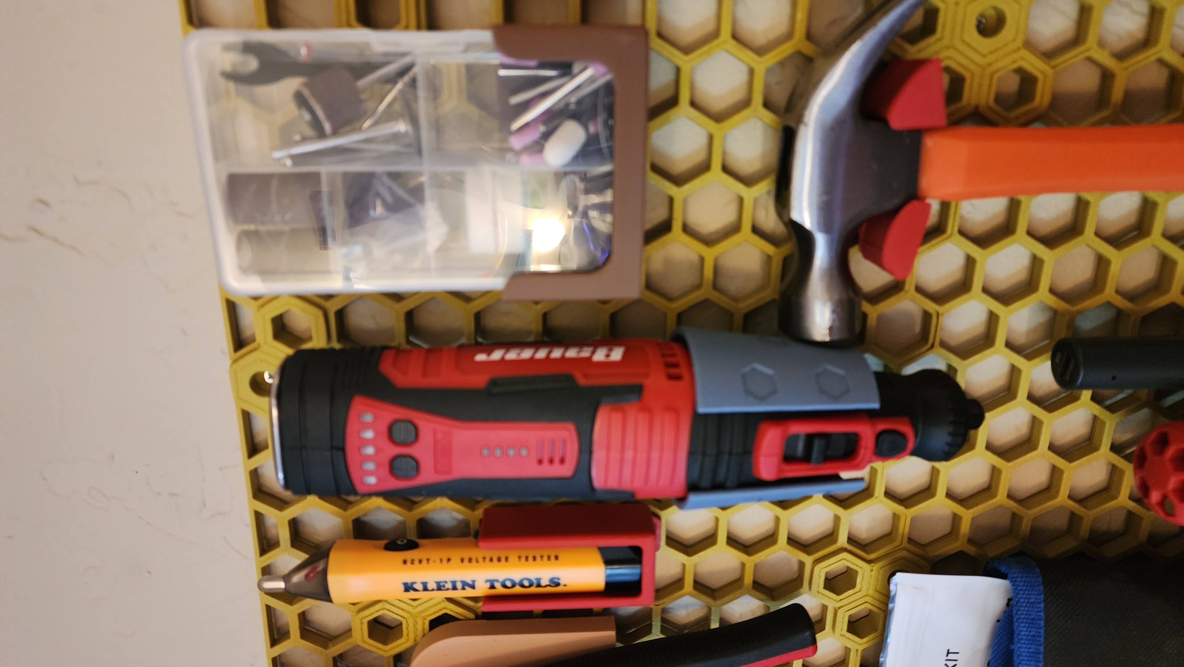 HSW - Bauer rotary tool holder + bit storage case