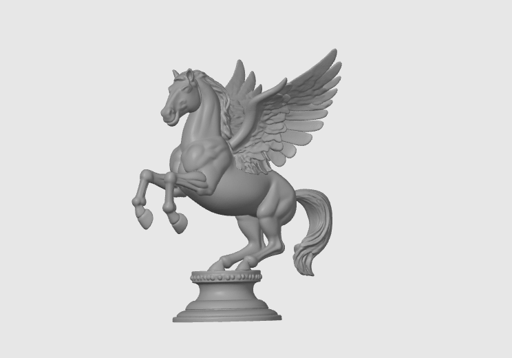 Pegasus Statue