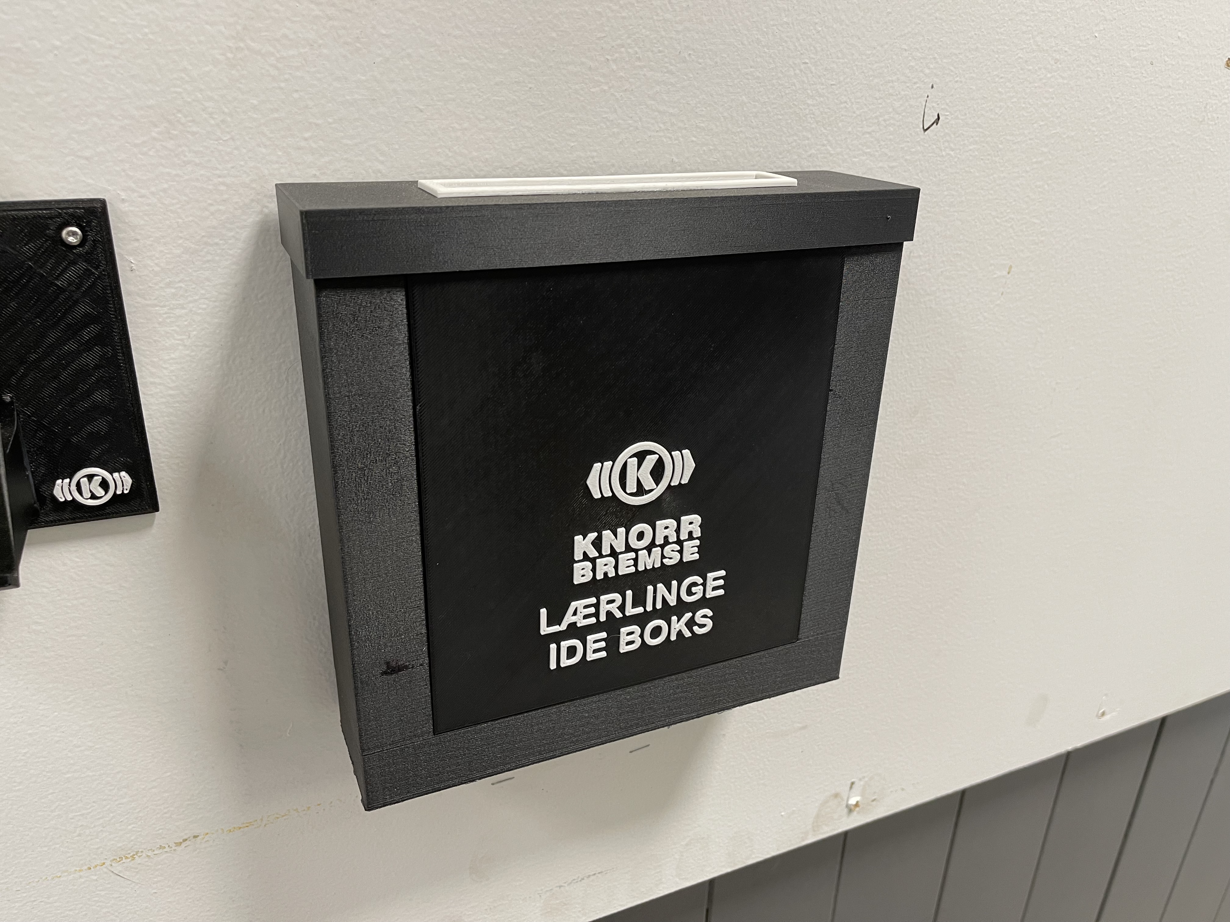 Suggestion/Message Box with wall mount