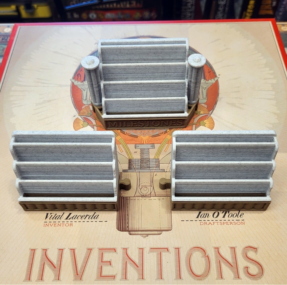 Inventions - Evolution of Ideas: Milestone Display Stand by Spinodal ...