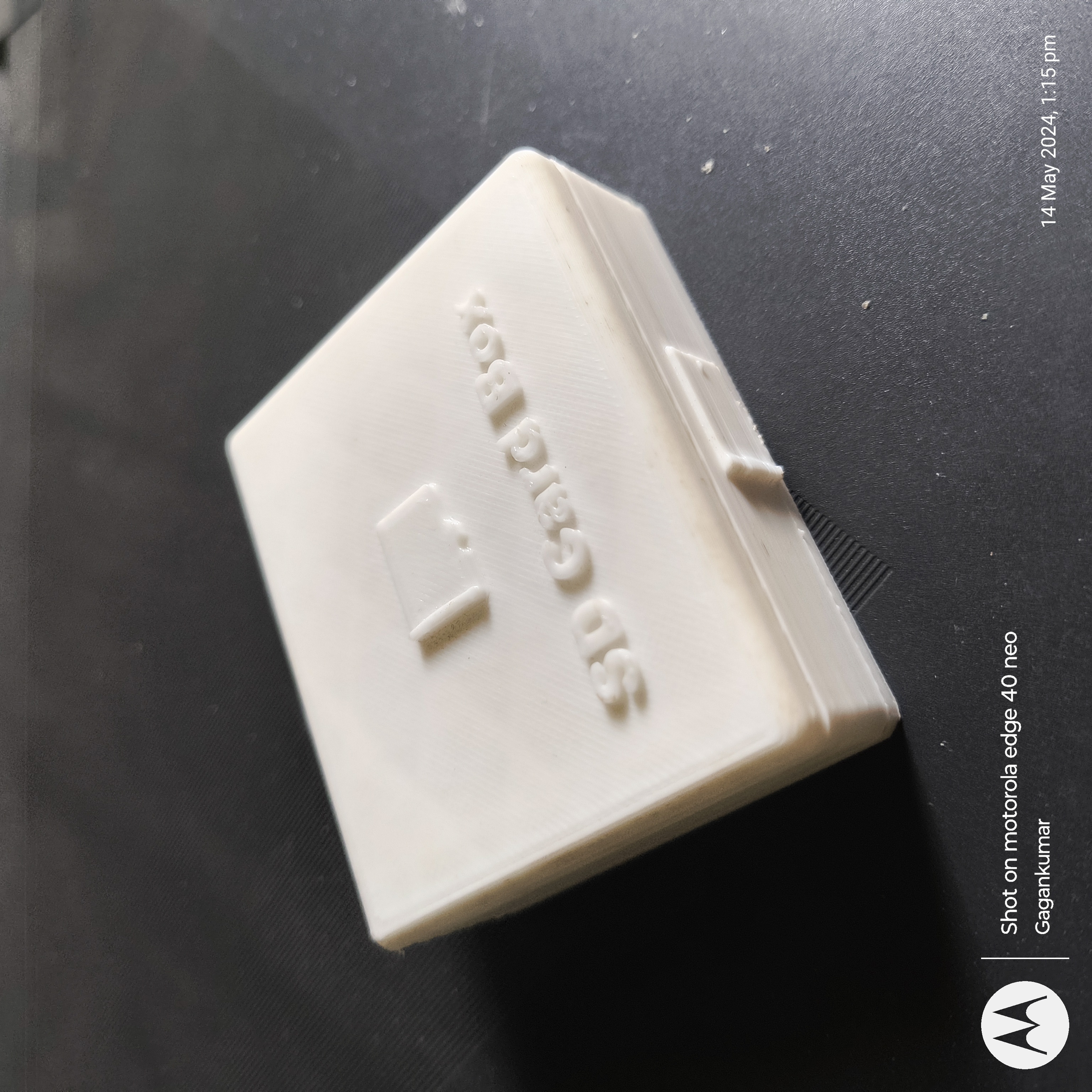 Miniatura 7 do modelo 3D Micro SD Card Case